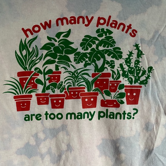 ⚡️ Plant collector custom dye graphic tee - Picture 3 of 4